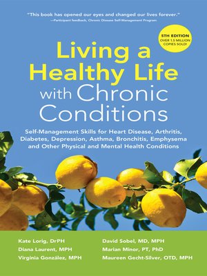 cover image of LIVING a HEALTHY LIFE WITH CHRONIC CONDITIONS